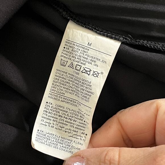 Old Navy PowerSoft Half Zip Athletic Dress Black Womens Medium - Picture 5 of 9